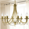 Wisząca lampa pałacowa MUZA 38-69187 metalowa zwis na łańcuchu patyna