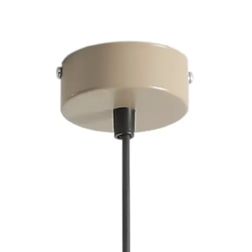 Beżowa lampa wisząca Como 946G17 Aldex kuchenna kopuła nad wyspę