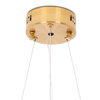 Wisząca lampa kryształowa Allisia MSE010100250 Moosee LED 33W 3000K złota