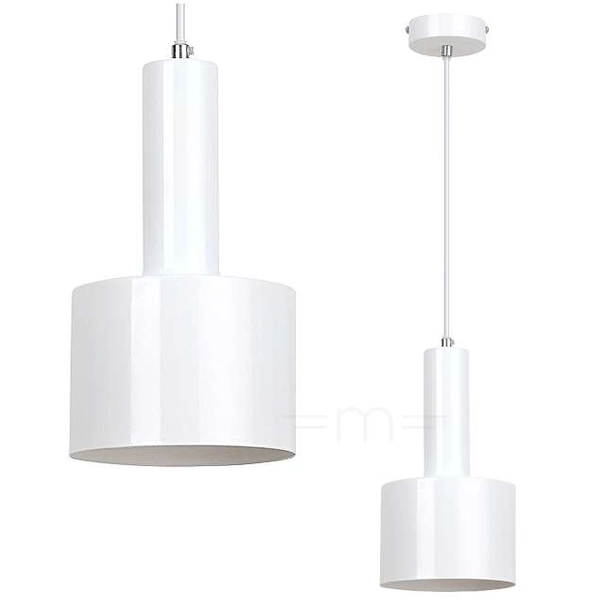 LAMPA wisząca ELLIOT 5601 Rabalux metalowa OPRAWA loftowy ZWIS biały