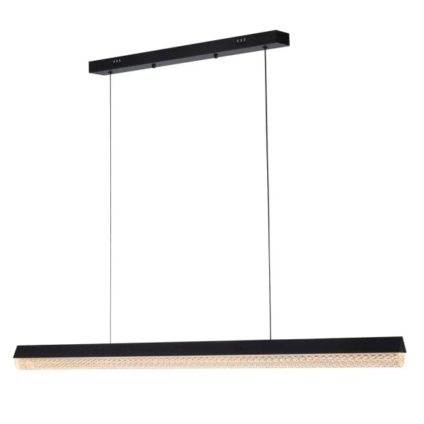 Wisząca lampa listwa ANABELLA ST-8501 black LED 12W 3000K czarna