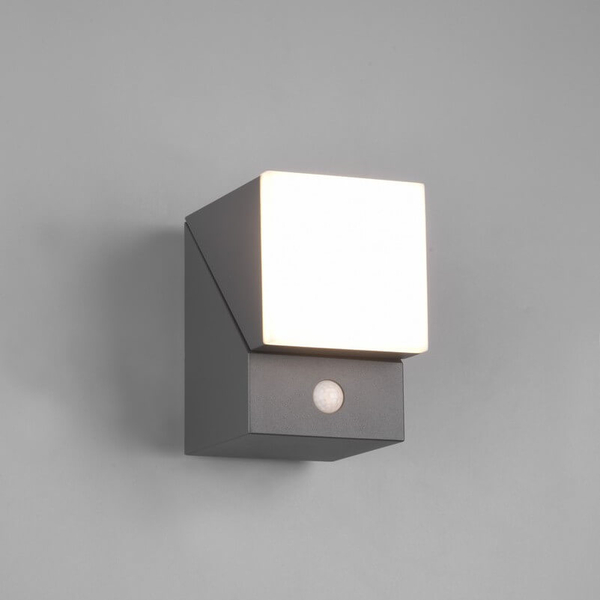 Zewnętrzny kinkiet ścienny HADOR DL142270669 LED 7W 3000K IP54 antracyt