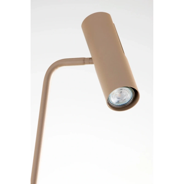 Podłogowa lampa podłużna LEDA kaszmirowy reflektor 1xGU10 tuba 41535