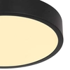 LAMPA sufitowa LUCENA 12368-22 Globo okrągła OPRAWA plafon LED 22W 4000K metalowy czarny