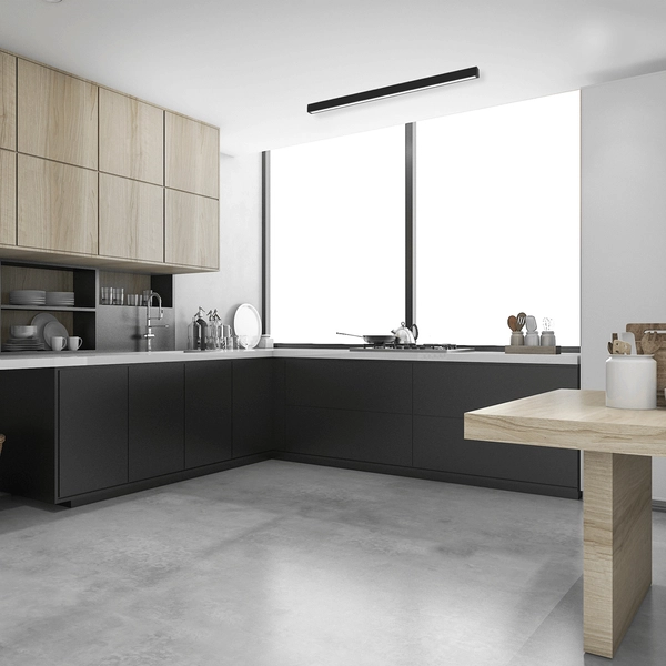 Lampa sufitowa Lungo MLP8910 LED 18W do salonu czarna