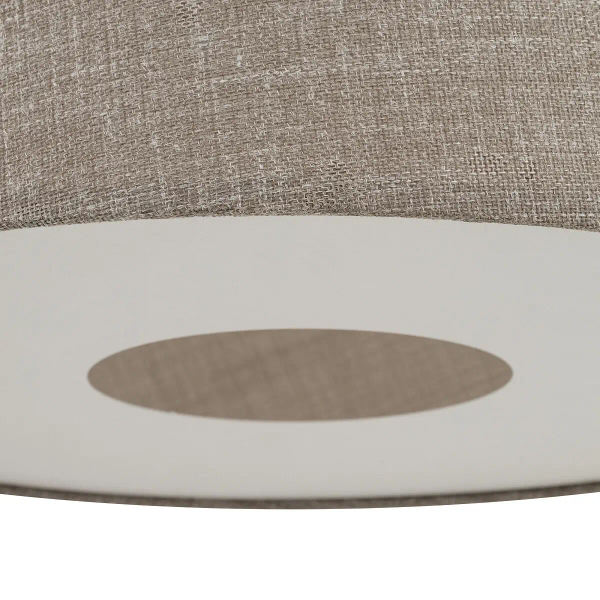 Minimalistyczna lampa wisząca tuba TUTOIA 11682 beżowa