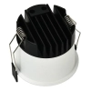 Podtynkowa lampa sufitowa Zyra LP-1606/1RS WH LED 7W 3000-6000K biała