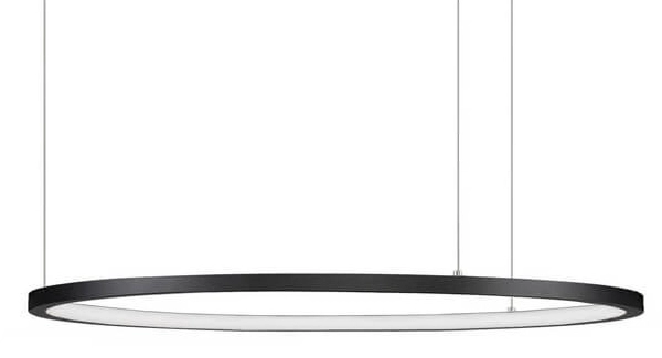 Minimalistyczna lampa wisząca TOLUCA LE42780 LED 36W czarna