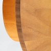 Ścienna lampa okrągła Clean QN-CLEAN-LED-WB-25-TEAK LED 8W 3000K brązowy