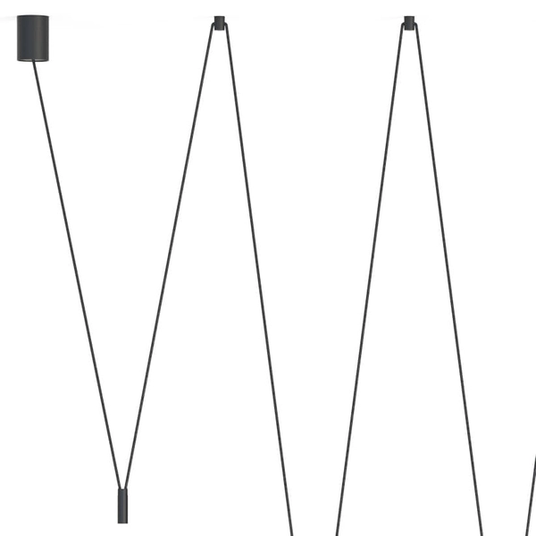 Lampa wisząca designerska kule Sling 10355 Nowodvorski nad stół czarna biała