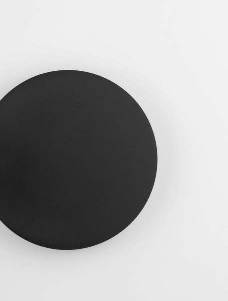 Ścienna lampa metalowa Chica do gabinetu LED 12W 3000K czarna