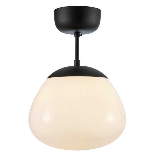 Lampa wisząca nad wyspę Rise 108543 Markslojd loft czarna biała