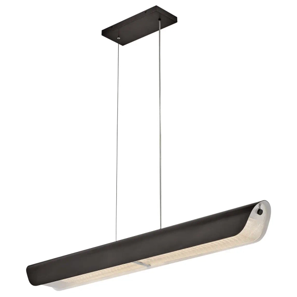 Ledowa wisząca lampa Arco HK-ARCO-LED-LP-117-BX LED 43W 3000K czarny