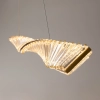 Kryształowa lampa wisząca Krone P097PL-L28BS3K LED 27W 3000K mosiądz