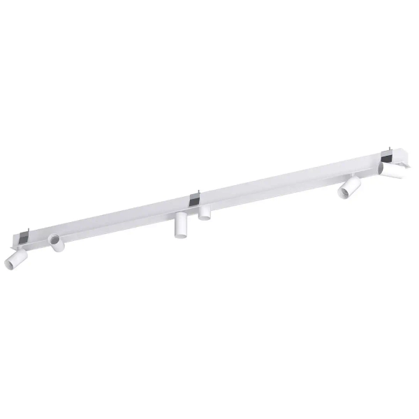 Sufitowa lampa wpuszczana Mono 10468 6-punktowa biała