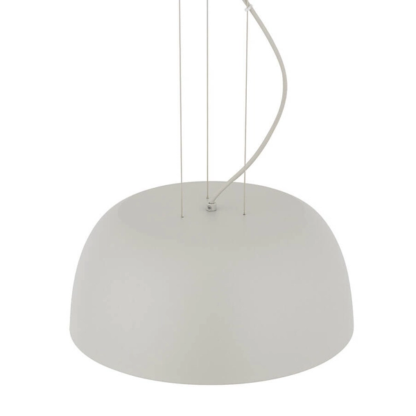 Zwisająca lampa Satellite 11226 Nowodvorski do sypialni szara biała