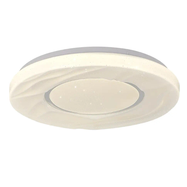 Art Deco plafon Tenaro LP-7312/1C-26 WH LED 12W 4000K biały