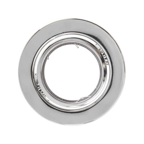 Okrągła LAMPA podtynkowa KAJKA C 03751 Ideus metalowa OPRAWA wpuszczana oczko chrom