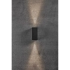 Prostokątna lampa na elewację Asbol 2019071003 LED 13,3W 3000K IP44 czarny