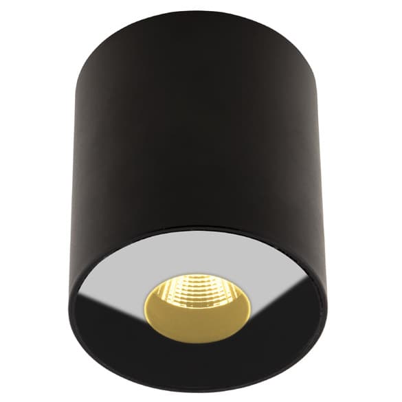 Plafon modernistyczny PLAZMA C0151 Maxlight LED 13W 3000K IP54 metal czarny
