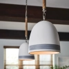 Kuchenna lampa wisząca Nash HK-NASH-P-AN marynistyczna nikiel biały