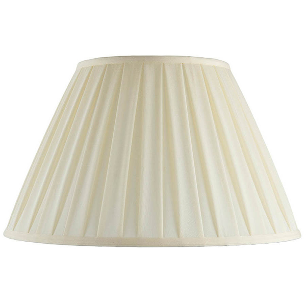 Materiałowy abażur do lampy Carla CARLA-18 46cm kremowy