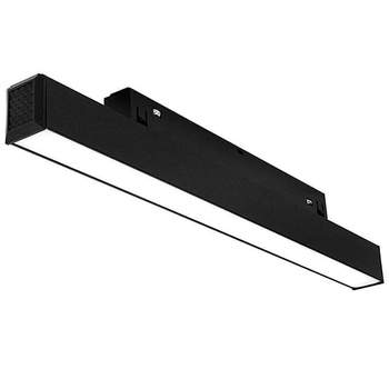 Lampa liniowa do szyn magnetycznych 3-fazowych 470 Domeno LED 12W 4000K czarna