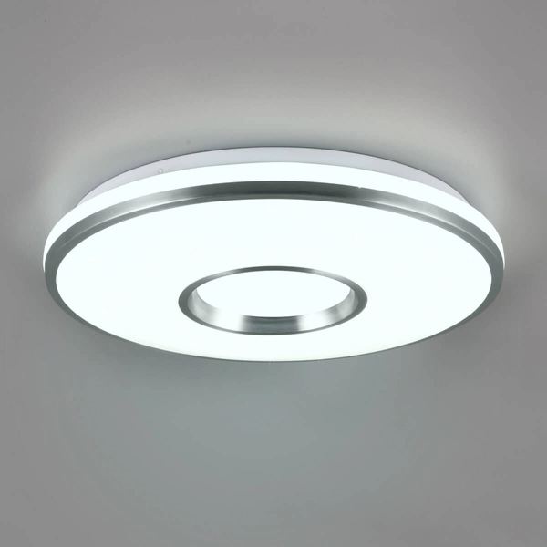 Sypialniany plafon RGB Realta R64401005 RL Light LED 24W 2700-6500K srebrna