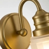 Naścienna lampa do łazienki Swell QZ-SWELL1-BB-BATH IP44 mosiądz