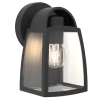 Ścienna latarenka KELSEY 5273702012 Lutec IP44 ogrodowa loftowa czarna