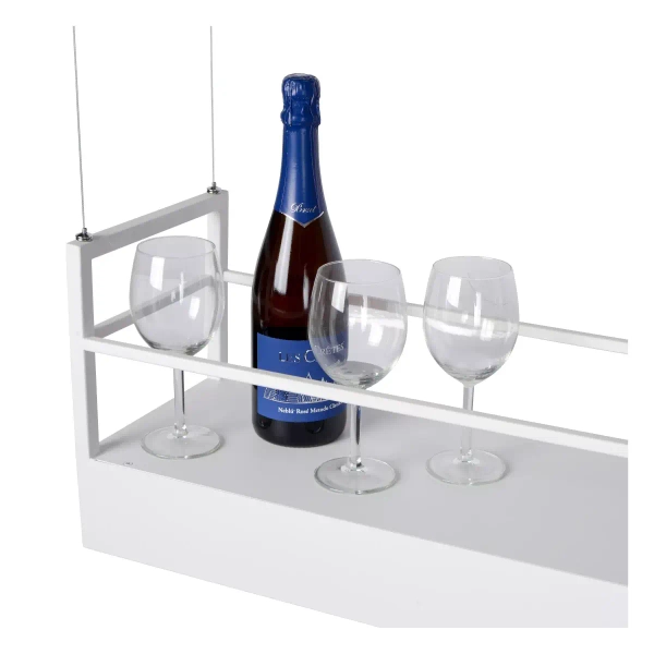 Lampa wisząca prostokąt MIRAVELLE 21427/06/31 Lucide kuchenna biały