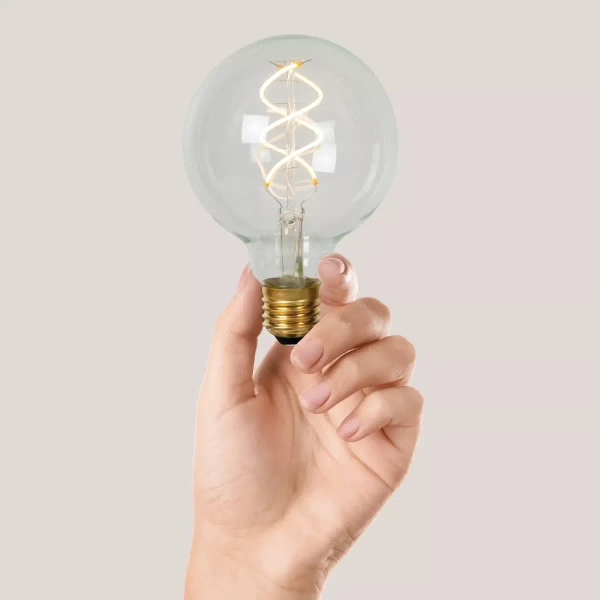 Żarówka LED 49032/05/60 Lucide E27 5W 2700K 460lm bańka przezroczysta