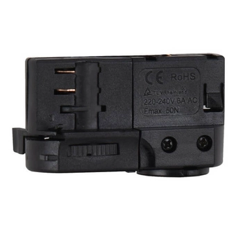 Szynowe wózki do lamp wiszących 3-faz LP-A340S/3F BK Light Prestige czarne