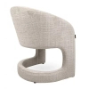 Krzesło do jadalni SHELLY MM001501100356 beżowe taupe tkanina 45cm