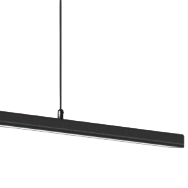Ledowa listwa wisząca Pietra 513302103-12 Elkim 36W 3000K nad stół czarna