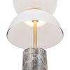 Nocna lampa salonowa Kyoto MOD178TL-L11GR3K LED 11W 3000K złota biała szara