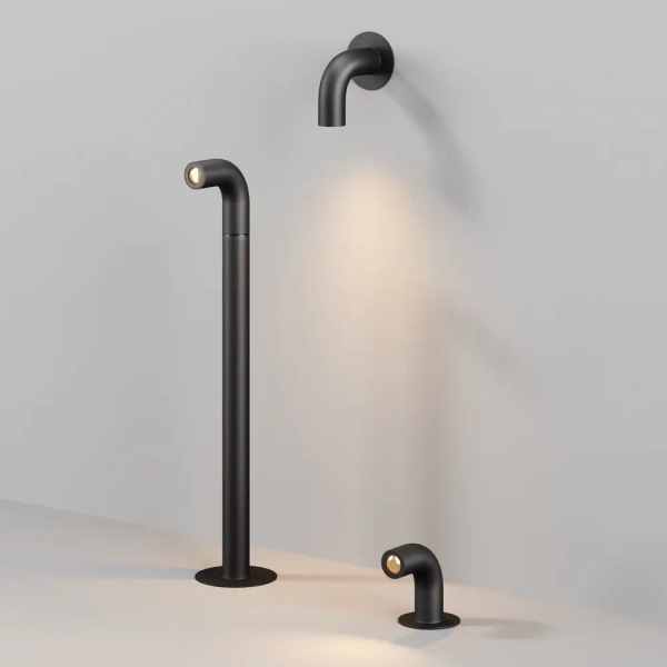 Podłużna lampa ogrodowa Sleek O477FL-L2GF3K LED 2W 3000K IP65 grafit