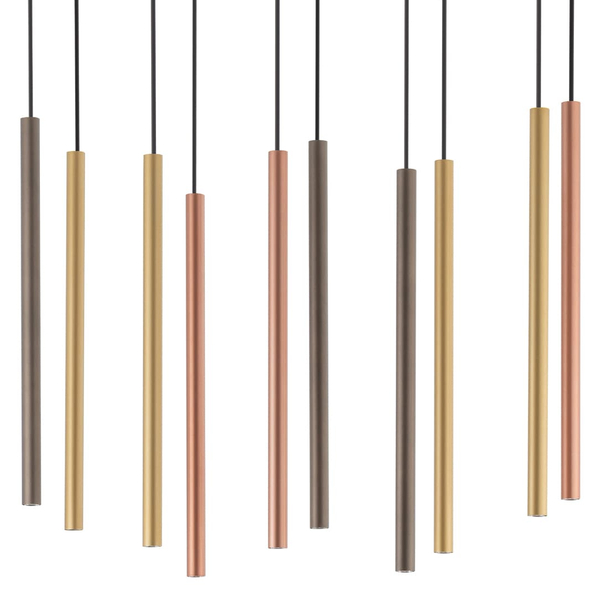 Lampa wisząca sople Laser 10705 Nowodvorski wielopunktowa kolorowa