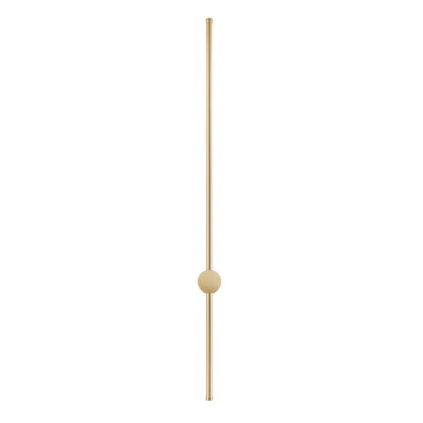 Minimalistyczna ścienna lampa SparoST-1067W-1GD-120 LED 22W 3000K złoty
