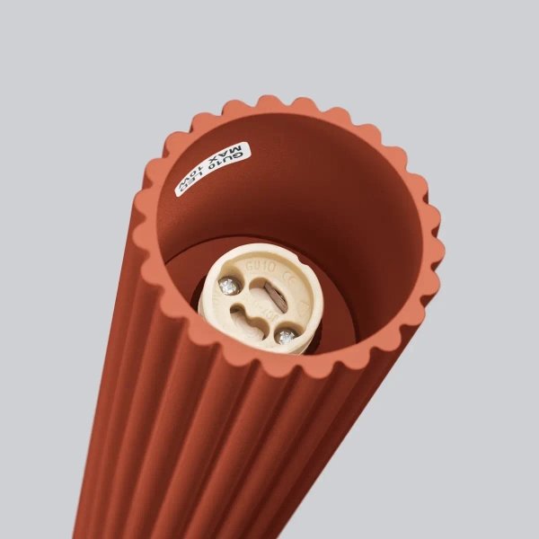 Metalowa lampa sufitowa Karbon SL.1625 downlight czerwony