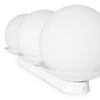Sufitowa lampa okrągła Kuul KLB310S0 kulista szklana IP44 biała