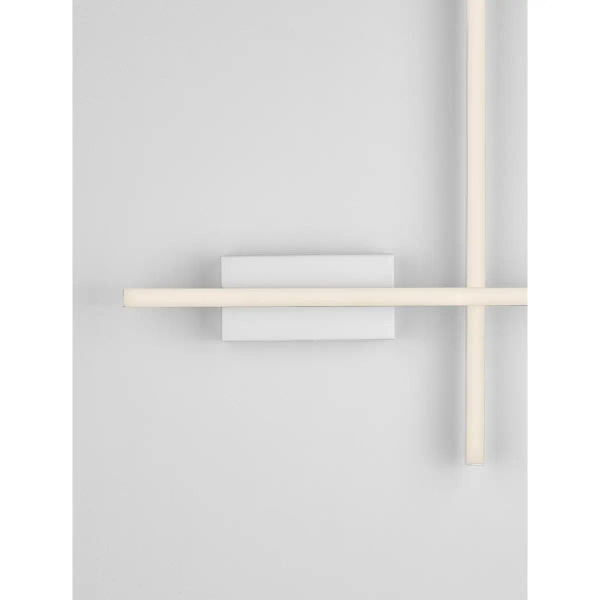 Ścienna lampa ramki CATERVO LE45472 LED 14W 3200K do sypialni białe