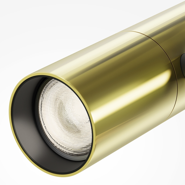 Podwójna lampa szynowa magnetyczna Elti TR005-2-2X12W3K-BBS LED 24W 3000K mosiądz czarna