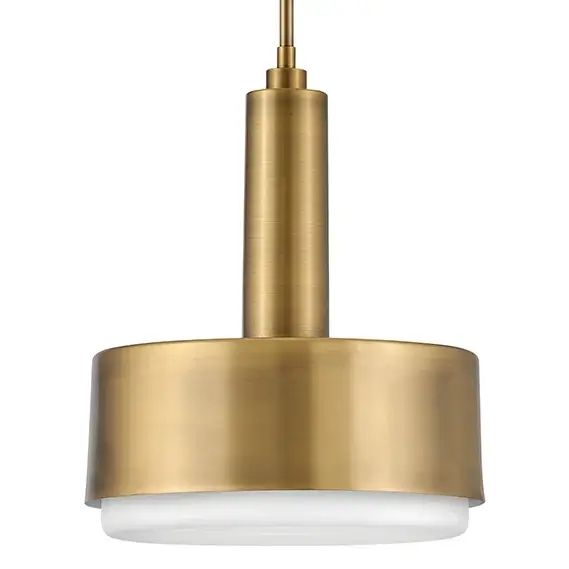 Szklana lampa wisząca Cedric HK-CEDRIC-P-M-BK nad wyspę czarna mosiądz