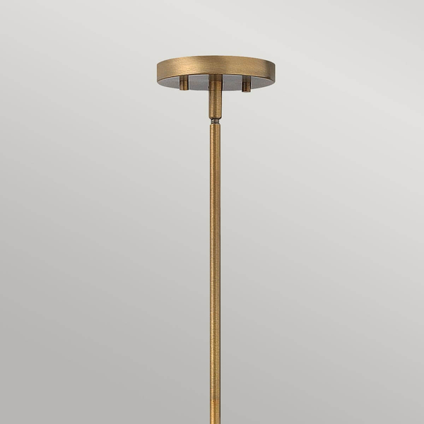 Lampa wisząca loftowa Fulton HK-FULTON-4P mosiądz czarna