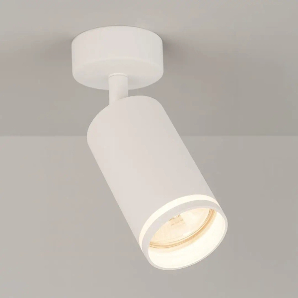 Punktowa lampa sufitowa Pipe Ring Spot ML2068 tubka biały