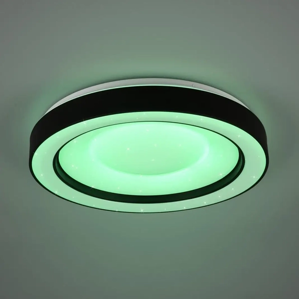 Plafon z funkcją RGB Arco R65091032 RL Light LED 22W 2700-6000K czarny