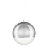 Lampa wisząca szklana kula Flash MP1238-200 chrome Step do jadalni chrom