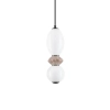 Lampa wisząca nad stół MONRETA LE45231 LED 12W 3000K mokka biała