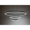 Ledowy żyrandol wiszący Isaure 72306 LED 100W 3000-6500K ringi czarny